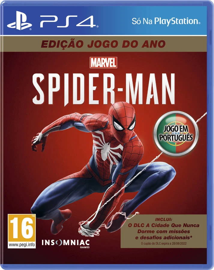 Jogo PS4 Marvel's Spider-Man (Outlet Caixa Aberta - Goty)