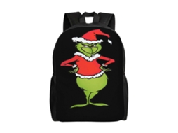 Mochila De Estudante Grinch , Durável E Leve, À Prova Dágua E Com Alça De Ombro Respirável (r374) Olysi Shop (d374)