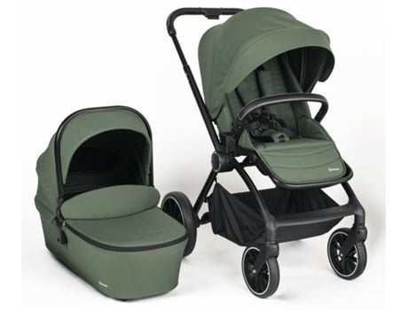 Carrinho De Bebé Com Alcofa 2 In 1 Babygo Harmony Green