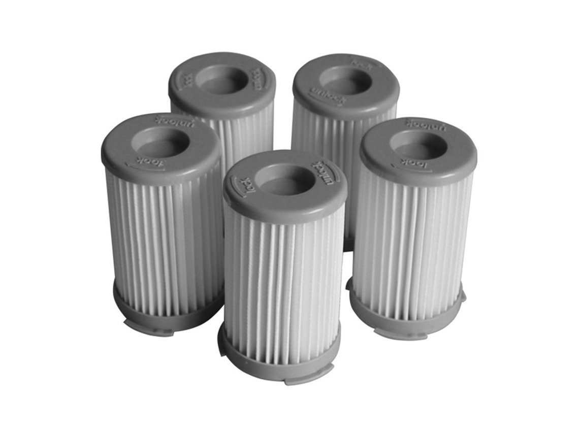 Filtro Hepa Lavável Robô Aspirador De Pó Cartucho Plissado Filtro Hepa Para Electrolux Zs203 Zti7635 Zw1300-213 5 Peças*