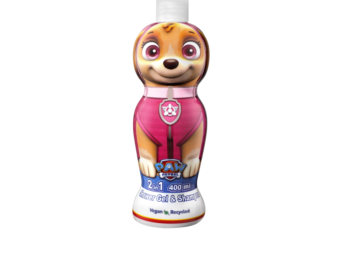 Gel de Banho e Champô PATRULHA PATA Skye 1D (400ml)