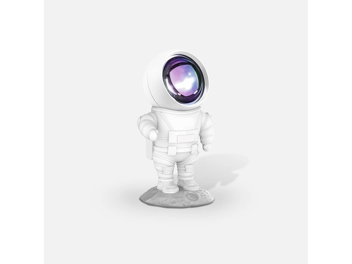 Projetor Mob Astrolight Azul Arco Íris Branco Jortmrd