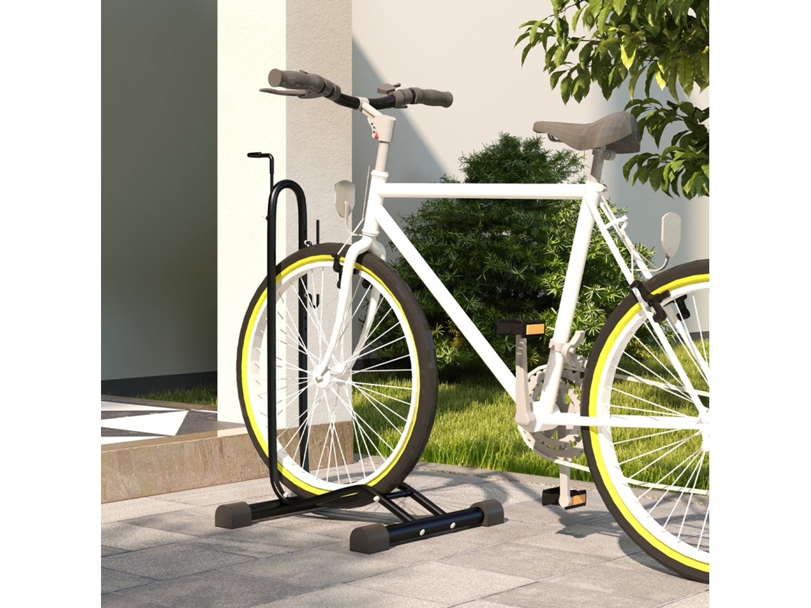 Estacionamento De Bicicletas Vertical E Horizontal Com Ganchos Ajustáveis Para Bicicletas De 6 A 28 Polegadas E 700 C