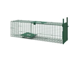 Gaiola De Armadilhas 1 Entrada Sol. 100l X 25l X 28h Cm Verde Escuro