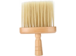 Escova De Cabelo Com Cerdas Macias E Cabo Madeira, Escova Profissional Para O Pescoço, Ideal Para Barbeiros E Uso
