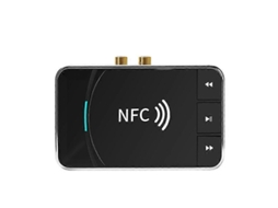 Receptor E Transmissor Bluetooth 5.0 Nfc N100 Para Mesa, Adaptador De Áudio Para Alto-falante Bluetooth De Carro (preto)