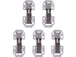 Conjunto De 5 Dobradiças Ocultas Reforçadas, Hidráulicas, Para Portas