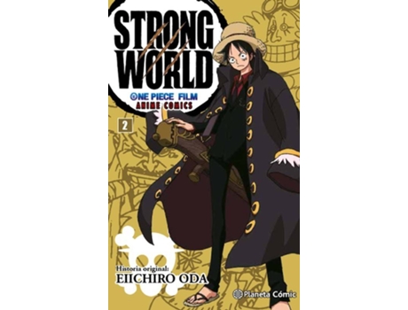 Livro One Piece Strong World de Eiichiro Oda (Espanhol)