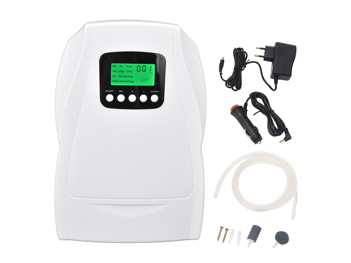 Purificador de ar portátil 500mg/h, ozônio, multifuncional, para casa e carro, 100-240v S/MARCA