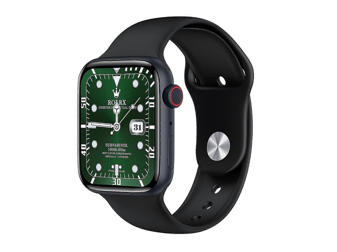 Smartwatch Ai7 Pro com tela colorida de 1,92 polegadas, monitora frequência cardíaca e pressão arterial. Ly Ebike