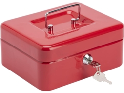 Cofre Cb02r Money 5020, Vermelho, 8 Polegadas BRILVIBERA