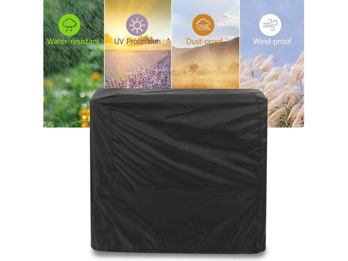 Capa Para Churrasqueira Preta,proteção Anti Uv,impermeável E Resistente Ao Vento Para Churrasco De Jardim E Pátio Btforus (80x66x100cm)