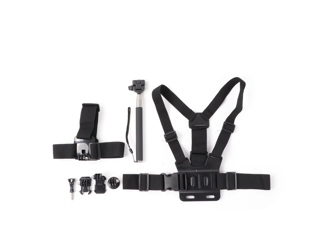 Correa De Pecho Ajustable Y Mango De Monopod Para Deportes Al Aire Libre, Accesorio Para Gopro