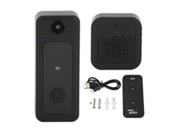 Campainha De Vídeo Inteligente Laxiscreed M3 Wi-fi Com Interfone De Duas Vias