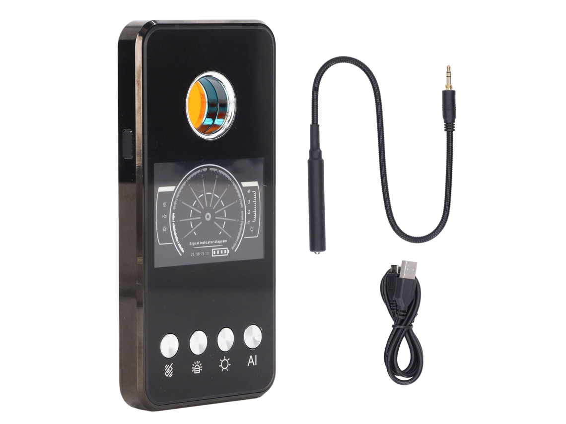 Detector De Bugs E Câmeras Ocultas Gps Anti-escuta 1mhz-8000mhz