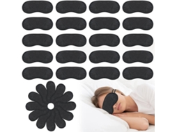 Pacote com 40 Máscaras de Dormir para Homens, Mulheres e Crianças, Embaladas Individualmente, Ideais para Viagens, Hotel e Festas AQUAFORGE