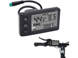 Tela Lcd Para Bicicleta Elétrica, Gps À Prova D'água, 24v/36v/48v, Com Velocímetro E Odômetro, Conector Macho De 5 Pinos S866.