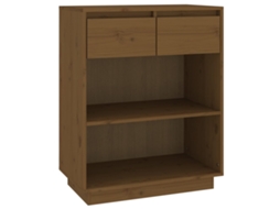 Console Cabinet, Console Cabinets Vidaxl Marrom Madeira De Pinho (n/a)