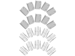 Conjunto com 10 folhas de PP e suporte Ferro para dispensador de adesivo Fita, corte de núcleo sem esforço.