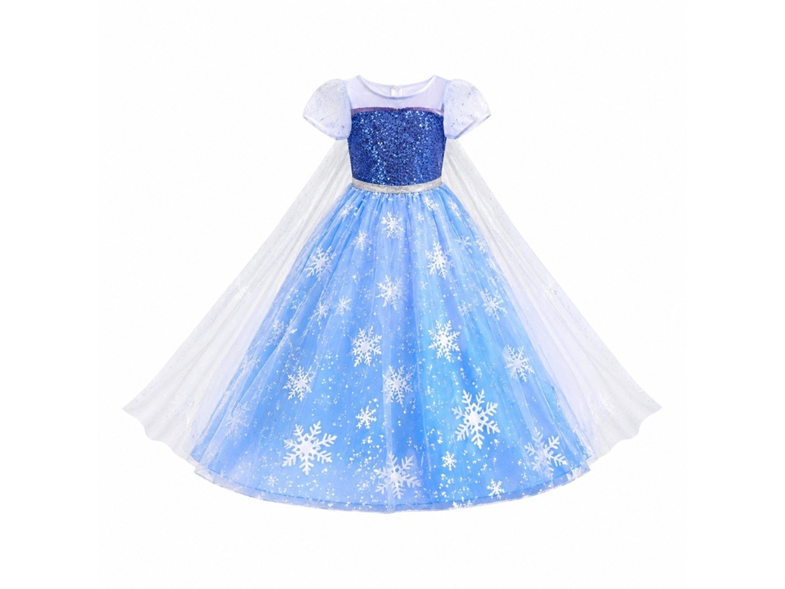 Halloween Fato - Led - Azul