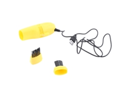 Aspirador de pó para laptop Gold Light (limpeza de teclado, conexão USB)