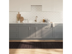 Vidaxl Tapete Retangular 80x500 Cm Bambu Castanho-escuro