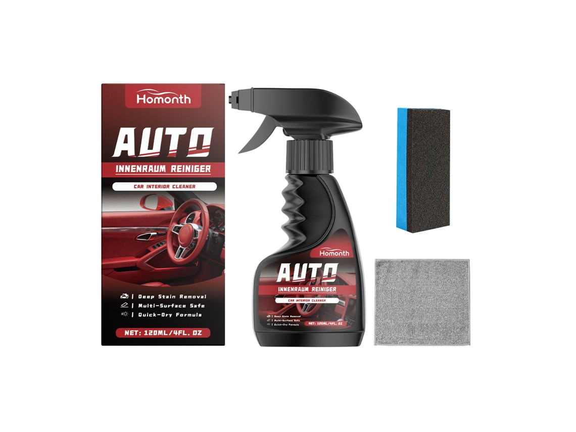 Kit de Limpeza do Interior do Automóvel com Spray Universal