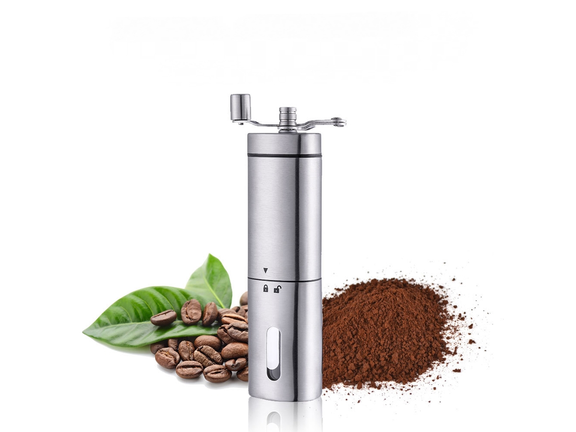 Moedor De Café Portátil Triangular Brilvibera