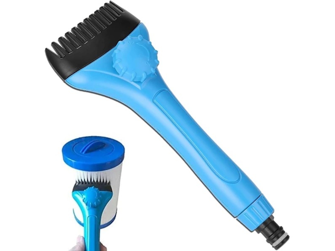 Escova para Limpeza de Filtro AQUAFORGE 25 cm para Detritos de Cartuchos e Spas