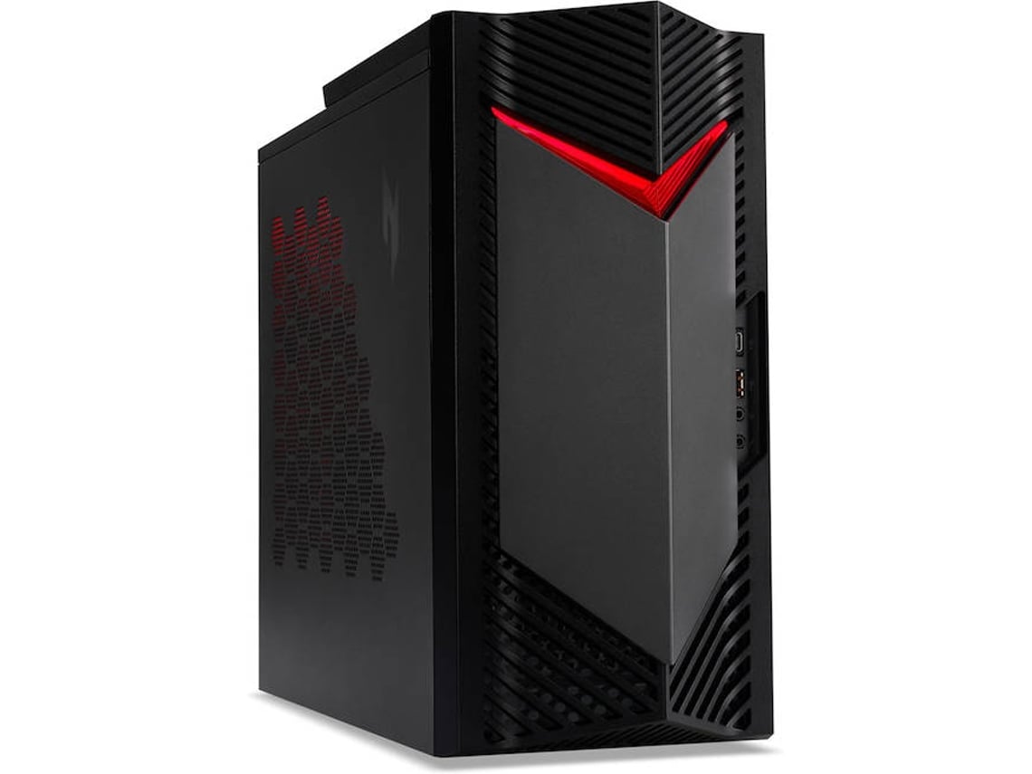 Desktop Gaming ACER Nitro 50 N50-656 (Intel Core i5-14400F - NVIDIA GeForce RTX 5060 - RAM: 16 GB - 1 TB SSD)