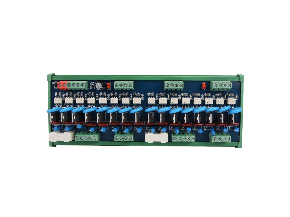 Placa de Potência Plc 16 Canais com Amplificador Dc Saída SCR