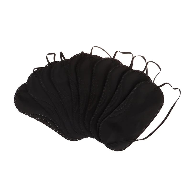 5, Portáteis e Macias, Pretas, Dormir Rapidamente. Máscaras de Proteção para os Olhos, Homens e Mulheres, Ideais para Viagens AQUAFORGE