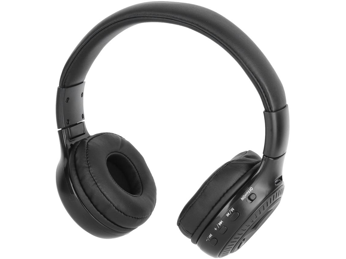 Auricular Sem Fios Bluetooth B19 Dois Modos Over Ear Preto