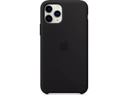 Capa APPLE iPhone 11 Pro Silicone Preto — Compatibilidade: iPhone 11 Pro