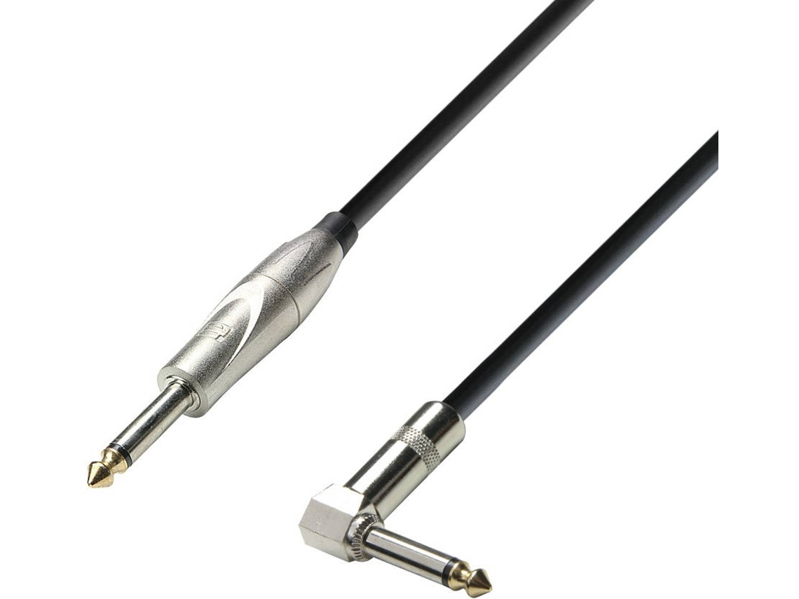 Cabo de Áudio ADAM HALL (Jack 6.3mm - 6 m - Preto)