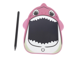 Tablet De Escrita Lcd Mini (apagável E Reutilizável) Tábua De Desenho Eletrônica Tubarão Pequeno Colorido Para Grafite