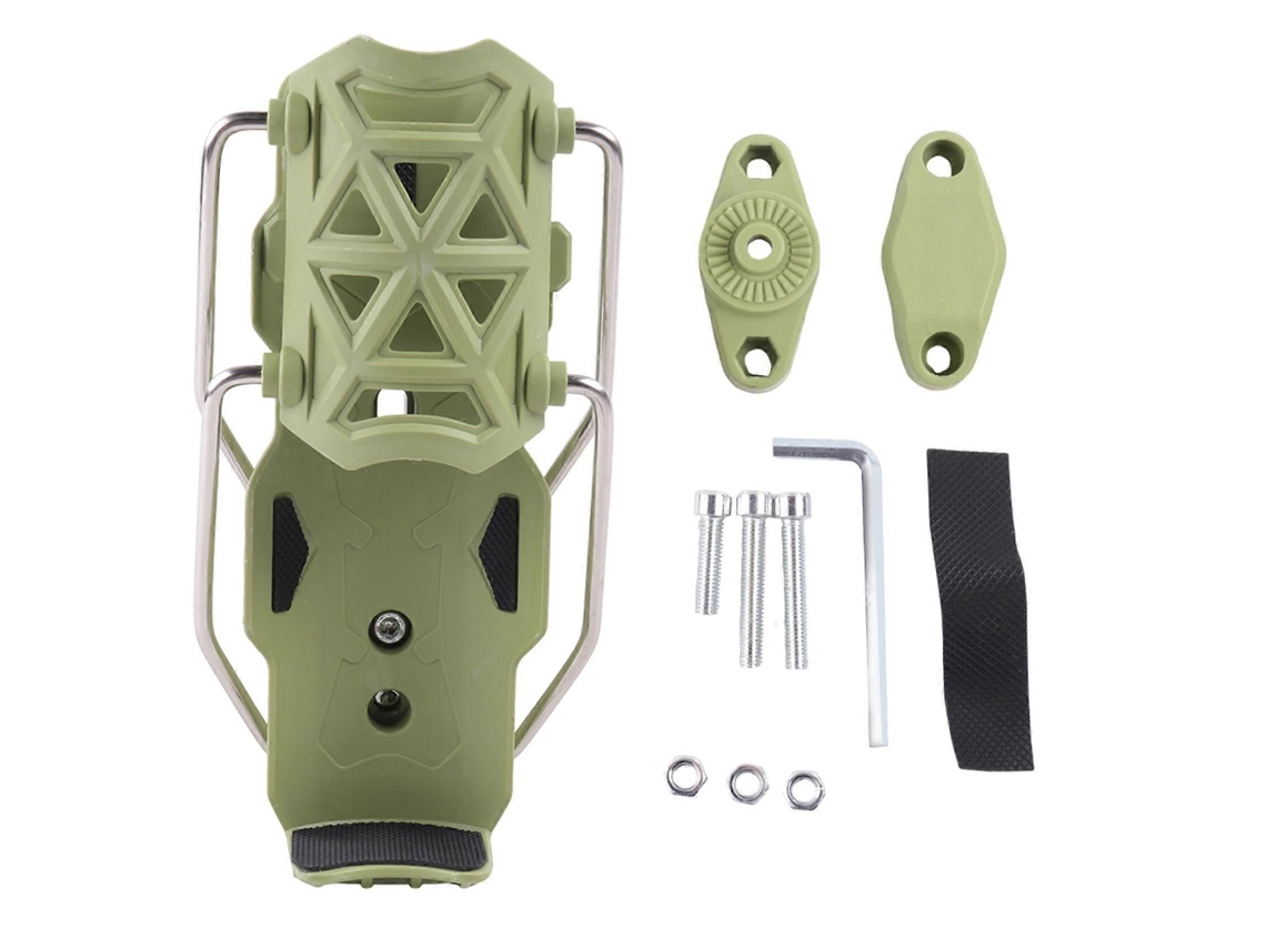 Suporte Universal Para Garrafa De Água De Bicicleta, Ajustável No Guidão, Para Ciclismo De Estrada E Mtb, Verde.
