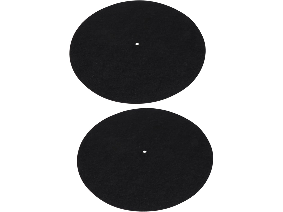 Conjunto de 6 Tapetes Antiestáticos para Discos de Vinil, Resistentes À Vibração. SFUSHOS