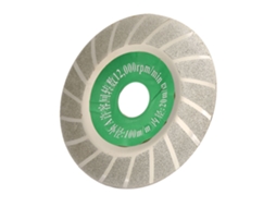 Disco de serra diamantado de 4 polegadas, lâmina turbo para corte de concreto, disco de corte, rebolo diamantado