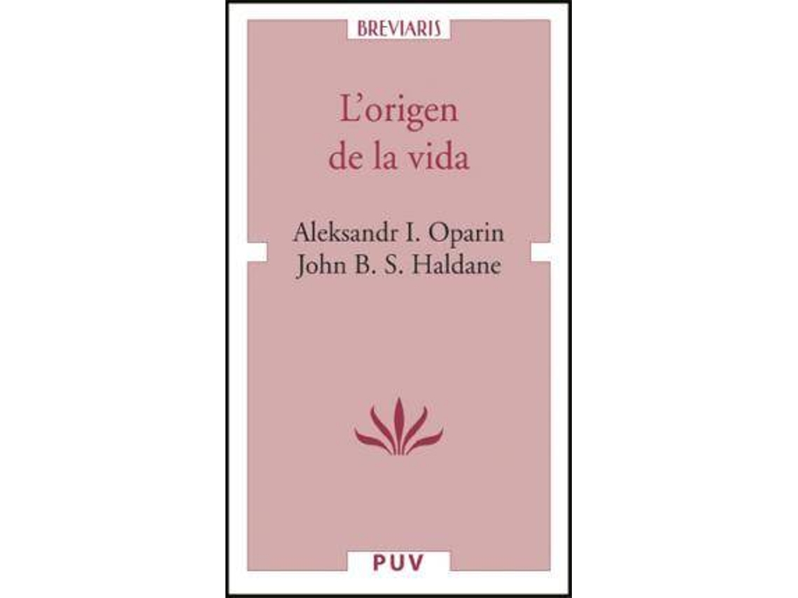 Livro Lorigen de la vida de J B S Haldane Aleksandr I Oparin (Espanhol)
