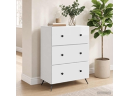 Vidaxl Gabinete De Gavetas 66 X 34,5 X 90 Cm Derivados De Madeira