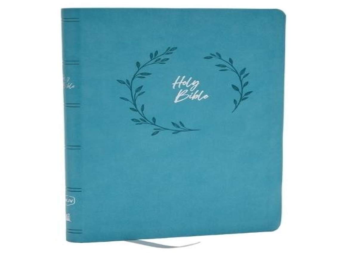 Livro NKJV Holy Bible Value Ultra Thinline Teal Leathersoft Red Letter Comfort Print de Thomas Nelson (Inglês)