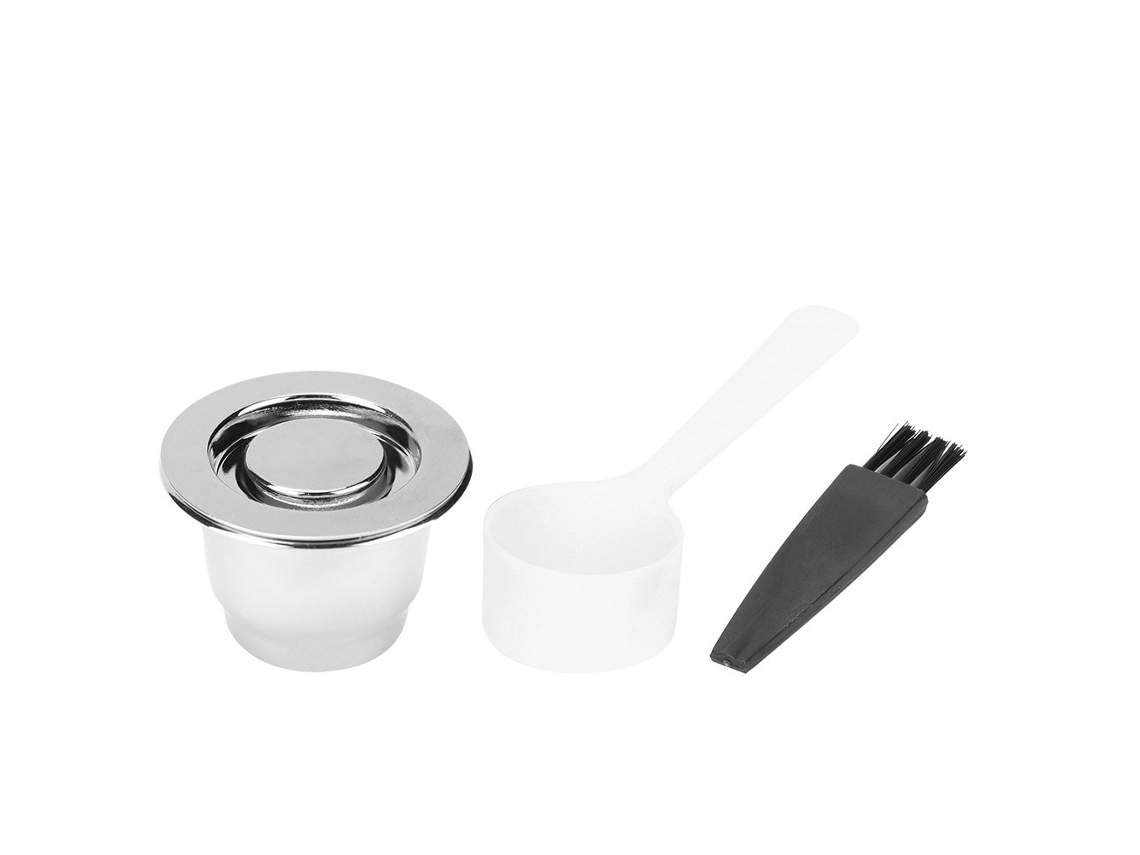 Cápsulas Reutilizáveis De Aço Inox Laxiscreed Para Nespresso, Pastilhas De Café Recarregáveis Compatíveis