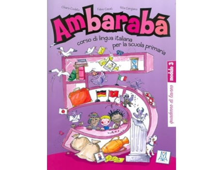 Livro Ambaraba 5 - Quaderno Di Lavoro 3 de Casati e Fabio (Português)