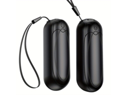 Conjunto de 2 aquecedores portáteis, recarregáveis, USB, aquecimento rápido, formato compacto, reutilizável STELASPLEN