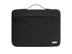 Bolsa Para Laptop, Forro Para Tablet, Preto Neutro 16,2 Polegadas Yunzii