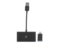 Adaptador Sem Fio para Carro, Cabo, iOS 10+, Preto S/MARCA