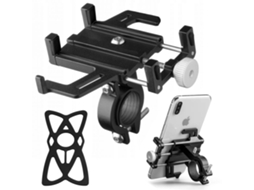 Suporte Para Celular Para Bicicleta Fixado No Guidão Aquaforge