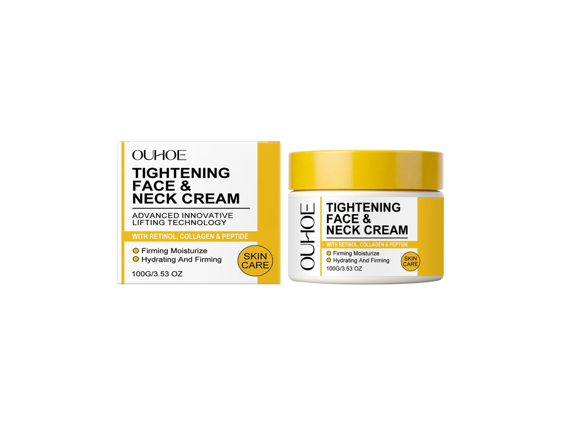 Creme firmador para rosto e pescoço