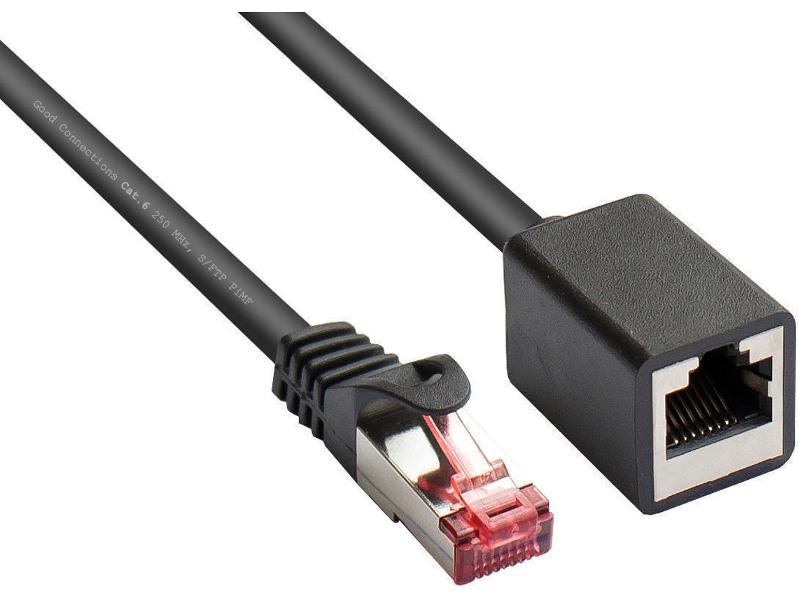Cabo de Rede ALCASA (RJ45 - 3 m - Preto)